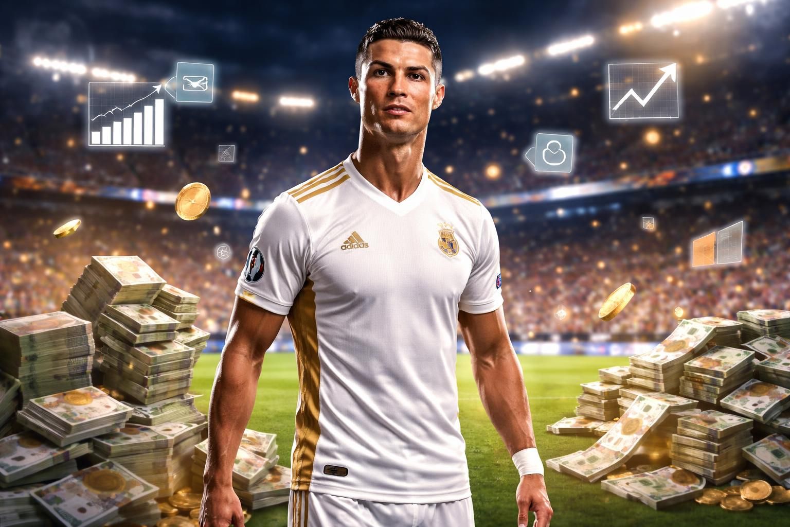 découvrez une analyse détaillée du salaire de cristiano ronaldo, le joueur de football le mieux payé au monde, et explorez ses diverses sources de revenus.