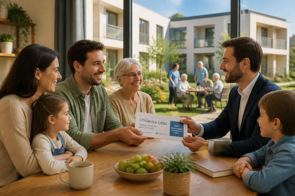 découvrez les avantages du cesu proposé par votre employeur, incluant une prise en charge partielle des frais en maison de retraite, pour un soutien financier optimal des familles.