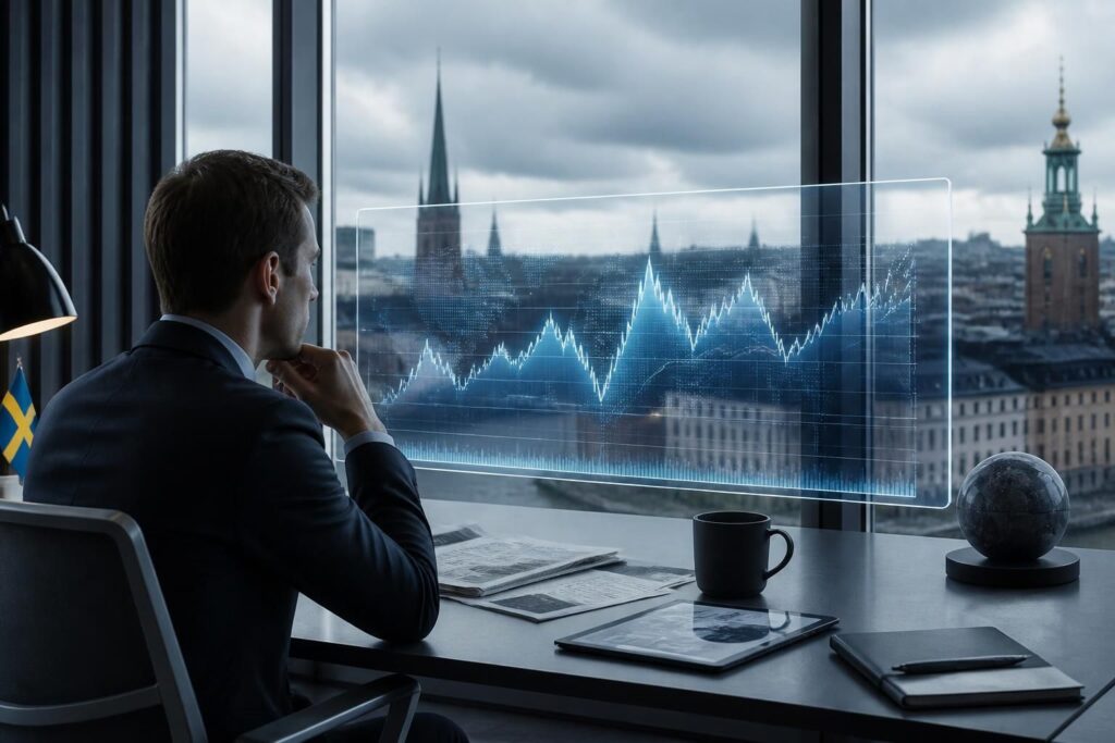 analyse de l'évolution du salaire moyen en suède exprimé en euros, et son impact face à la crise économique mondiale.