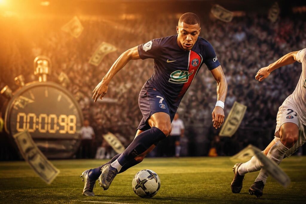 découvrez combien mbappé gagne par minute et comment son salaire reflète son talent exceptionnel et sa grande valeur dans le monde du football.