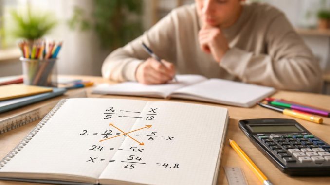 découvrez comment maîtriser le calcul d'un produit en croix grâce à notre guide pratique adapté à tous les niveaux, avec des explications claires et des exemples concrets.