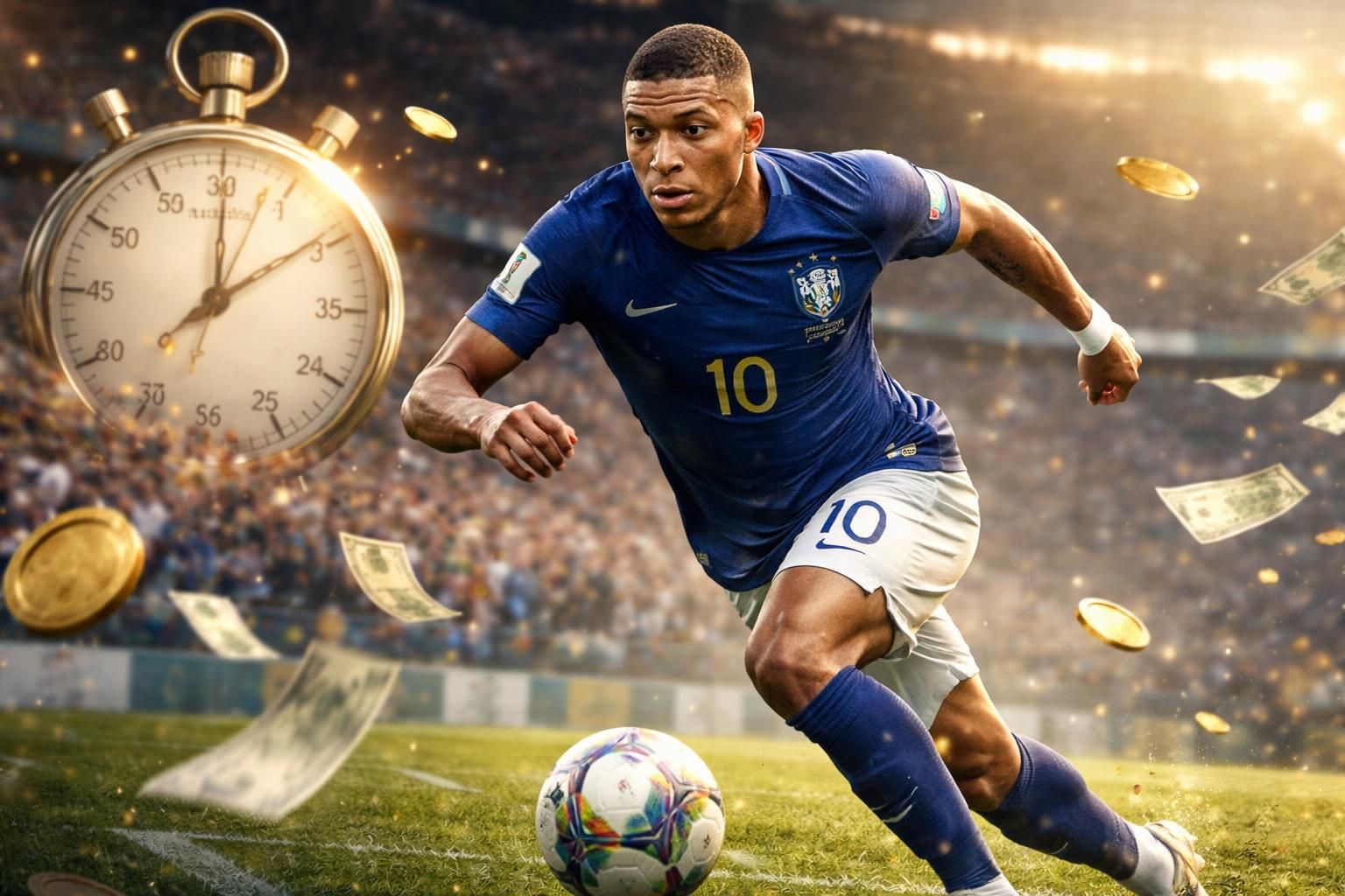 découvrez le salaire de mbappé par minute, reflet de son talent exceptionnel et de sa valeur inestimable dans le monde du football.